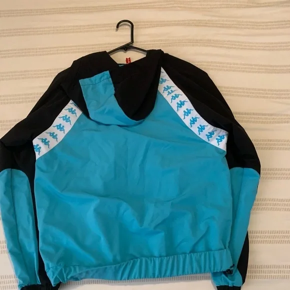 Kappa Black and Blue Women's Jacket - Picture 3 of 5